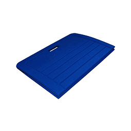 Mat plegable azul 140x60 cm.