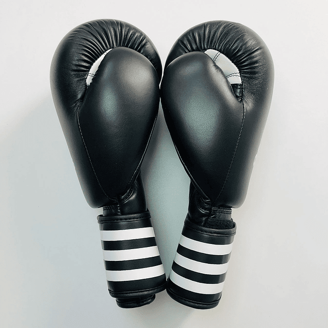 Guantes de Boxeo Adidas KPOWER 100 Negro-Blanco