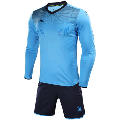 INDUMENTARIA DE ARQUERO KELME AZUL