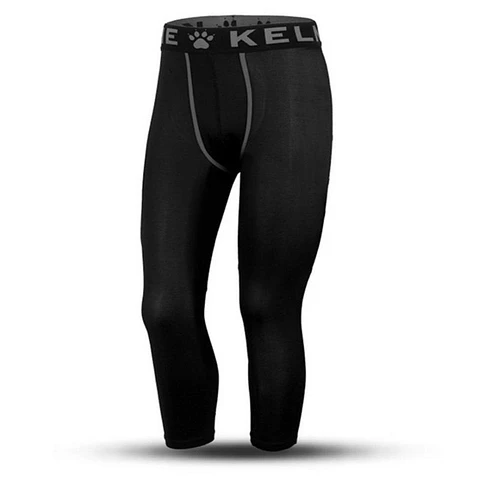 Calza Larga Thigh Negra Kelme