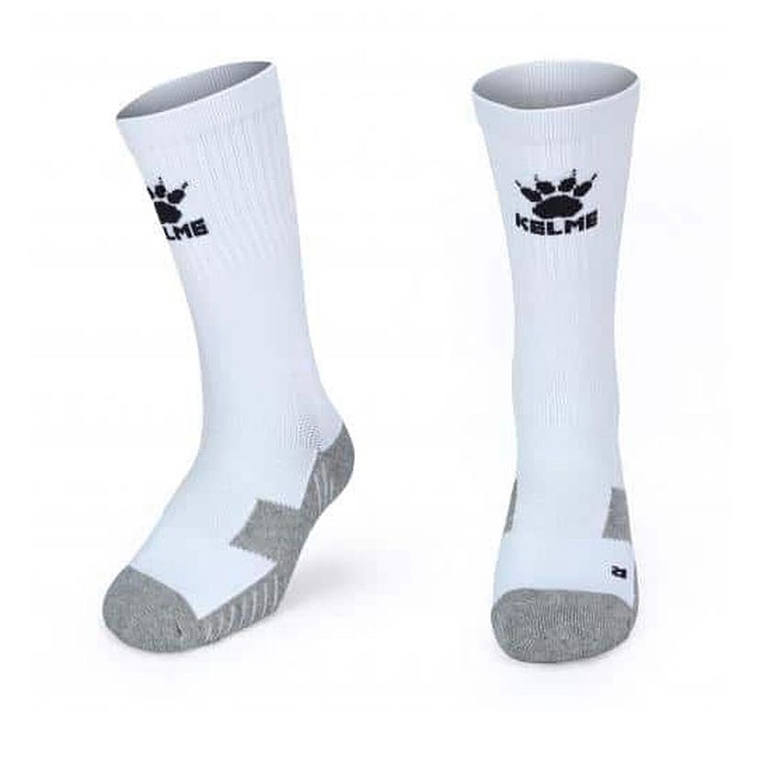 MEDIAS DE ENTRENAMIENTO KELME BLANCAS 1