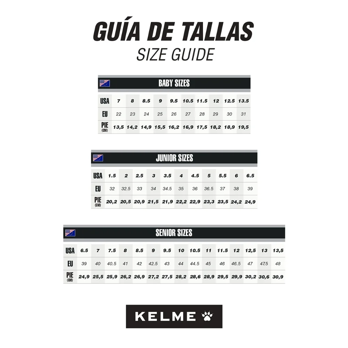 Zapatillas Running K-Rookie Blanco y Negro Kelme 6