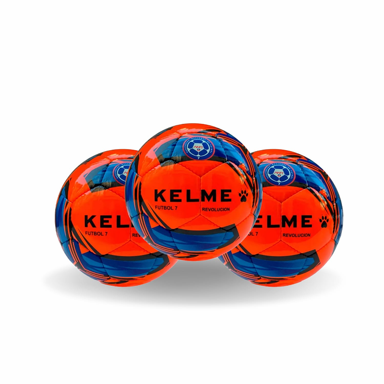 BALON KELME REVOLUCION FUTBOL 7 N5  X 3 1