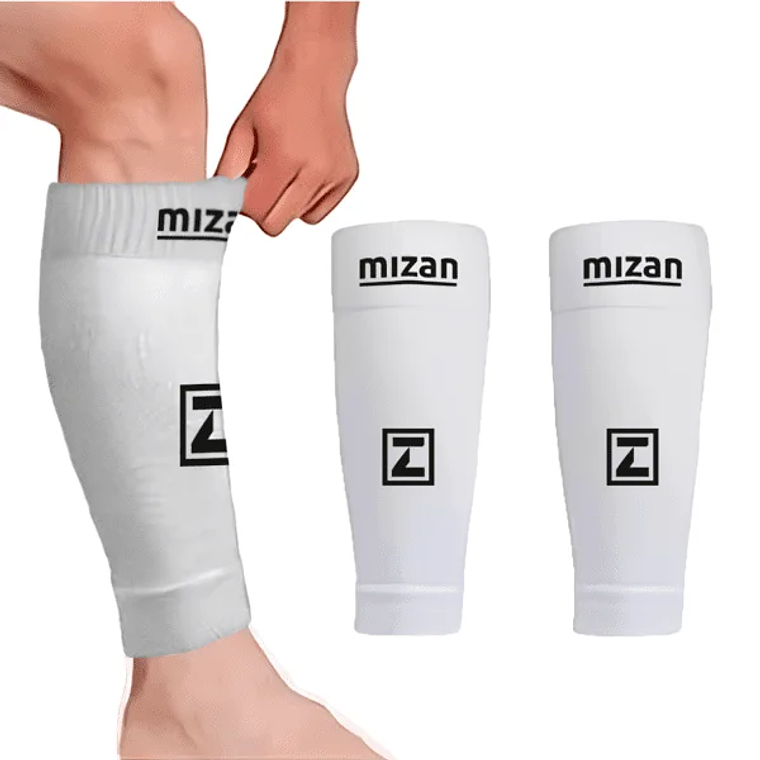  MEDIAS DE FUTBOL SIN PIE BLANCO MIZAN  1