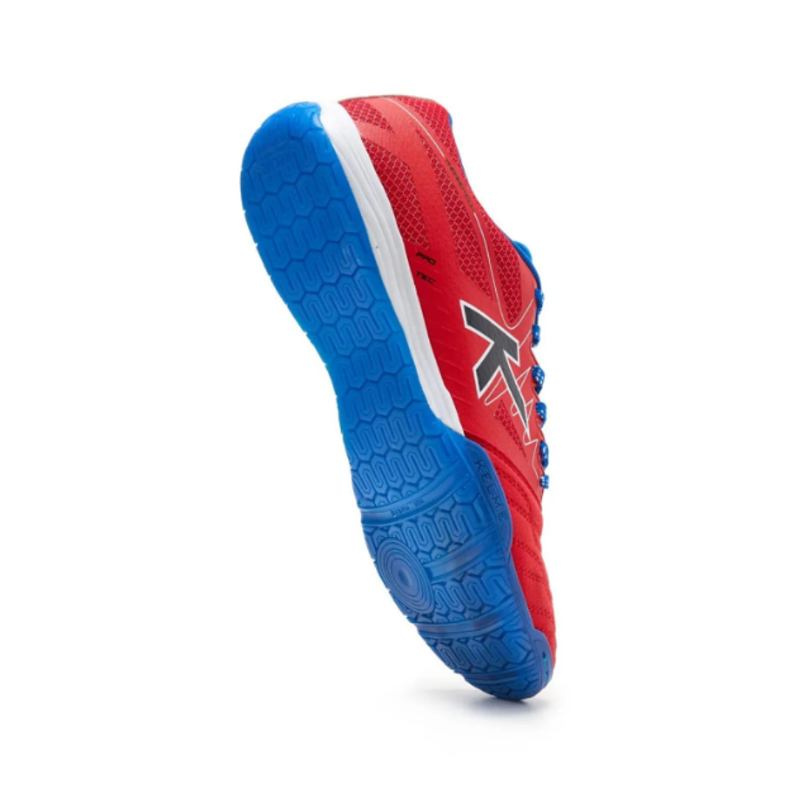 Zapatillas Futsal Scalpel Rojo y Azul Kelme 5