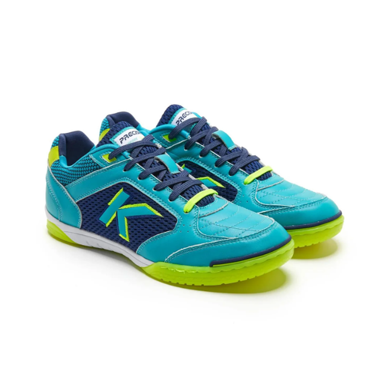 Zapatillas Futsal Precision Lite Azul Amarillo Kelme 3