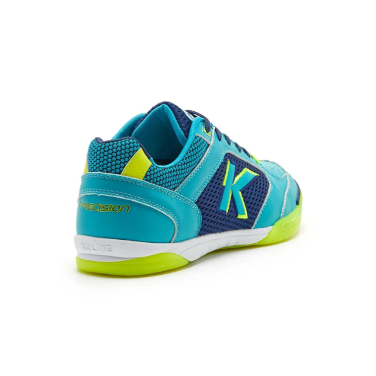 Zapatillas Futsal Precision Lite Azul Amarillo Kelme 4
