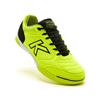 Zapatillas Futsal Precision Lima y Negro Kelme 2