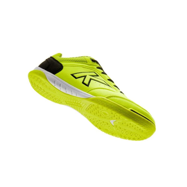 Zapatillas Futsal Precision Lima y Negro Kelme 5