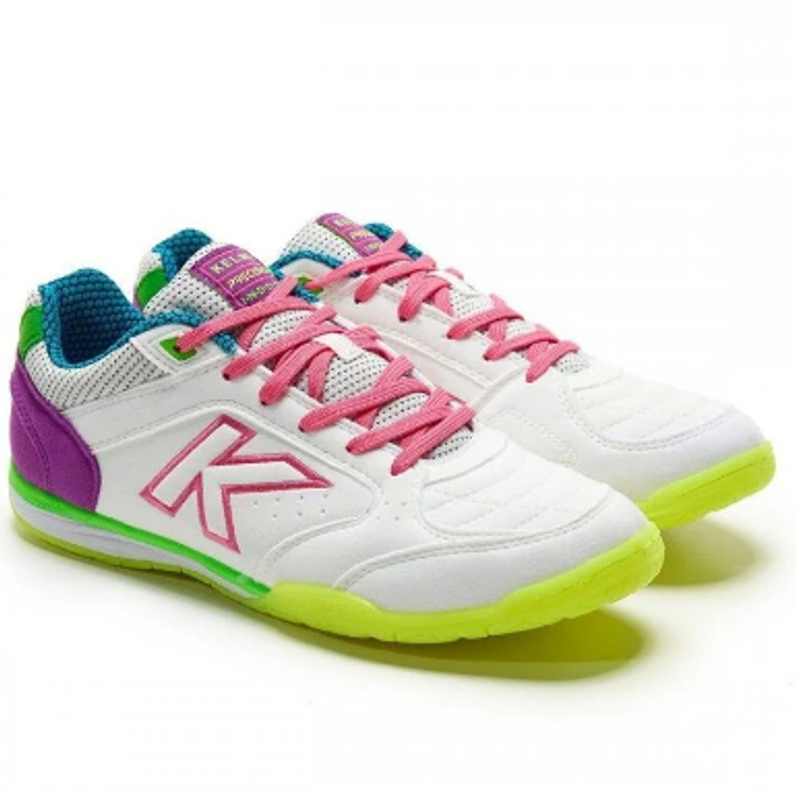 Zapatillas Futsal Precision Bumper Coral Marino Kelme 2