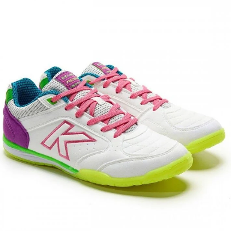 Zapatillas Futsal Precision Bumper Coral Marino Kelme 2