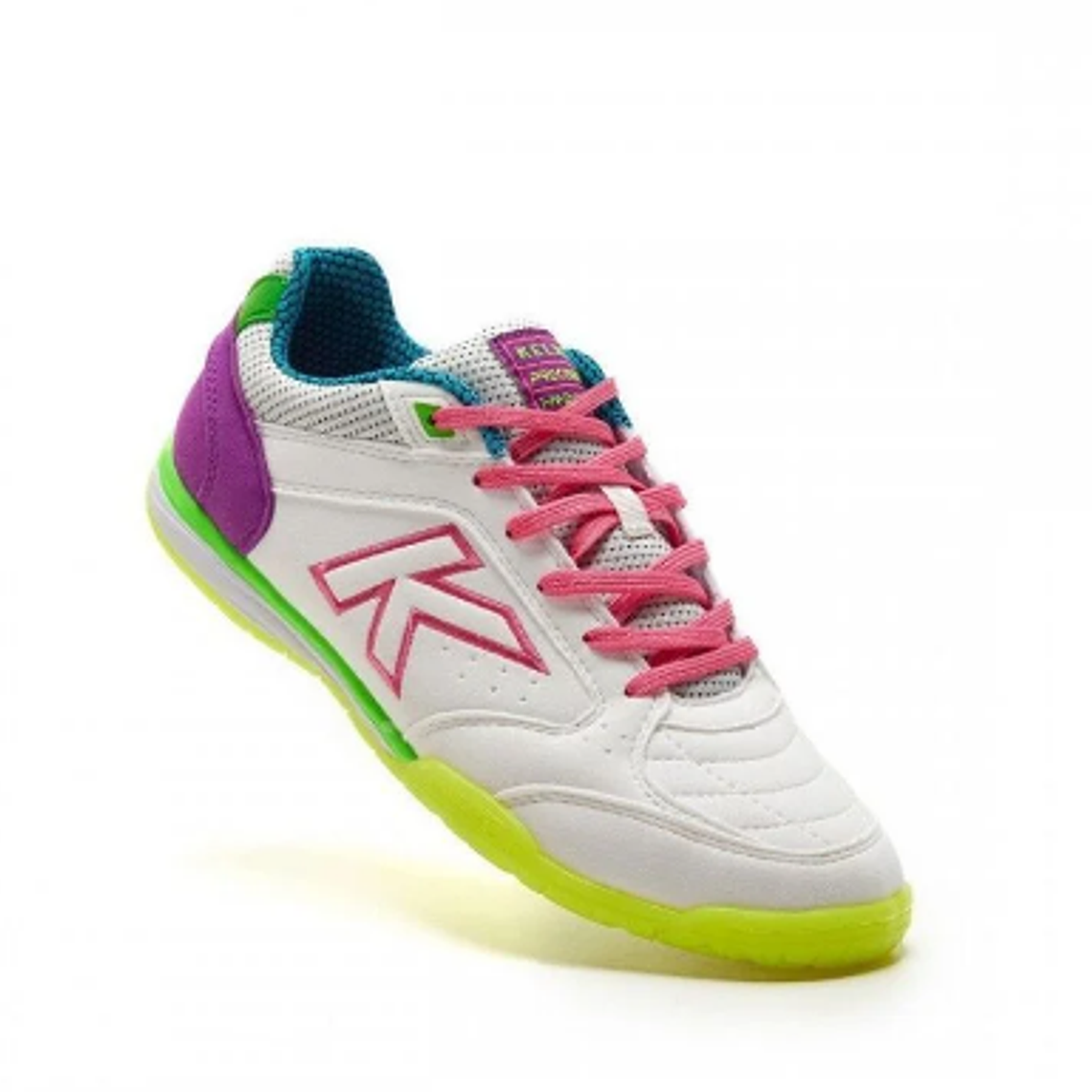 Zapatillas Futsal Precision Bumper Coral Marino Kelme 4