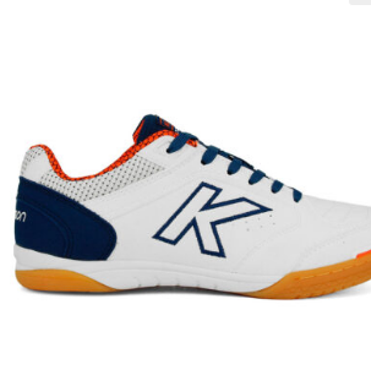 Zapatillas Futsal Precision Blanco Royal Kelme 1
