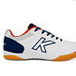 Zapatillas Futsal Precision Blanco Royal Kelme - Miniatura 1