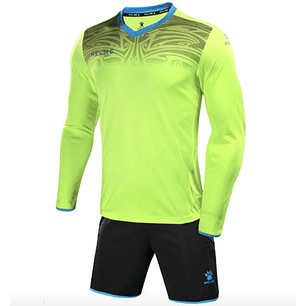 INDUMENTARIA DE ARQUERO KELME  NEÓN AMARILLO