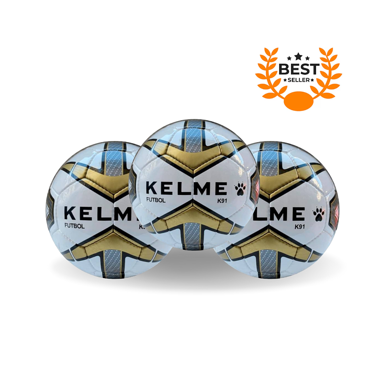 BALON K-91 KELME N5 FUTBOL X 3 1