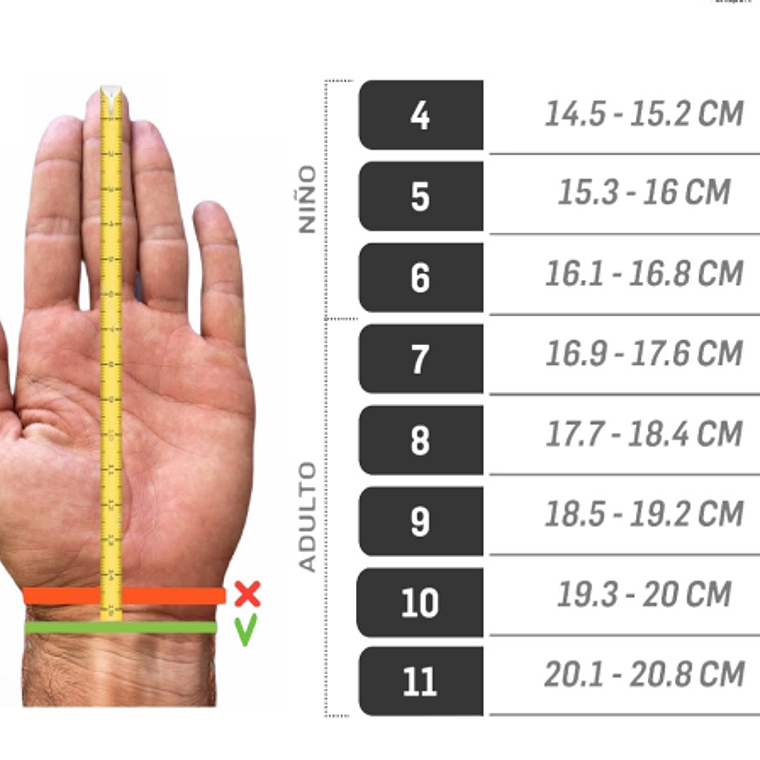 Guantes de Arquero Pro Dorado Mizan 2