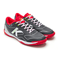 Zapatillas Futsal Goleiro Negro Rojo Kelme - Miniatura 3