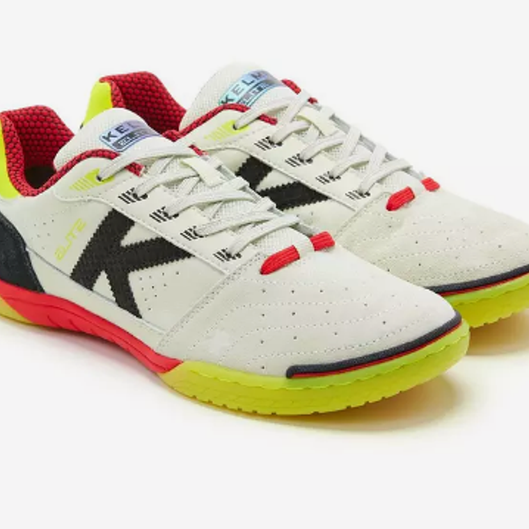 Zapatillas Futsal Elite BLANCO CRUDO  4