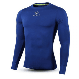 Primera Capa Manga Larga  AZUL REY KELME  PROFESIONAL 