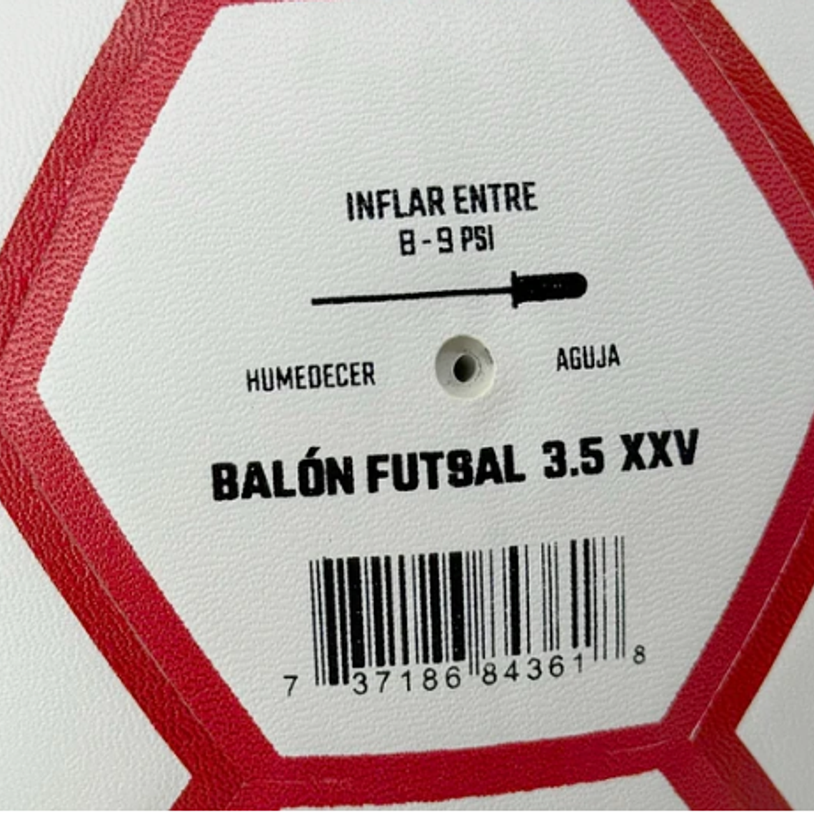 Balón de Futsal Muuk 3.5 3