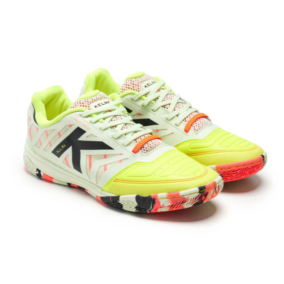 Zapatillas Futsal All In Lima y Verde Kelme 2