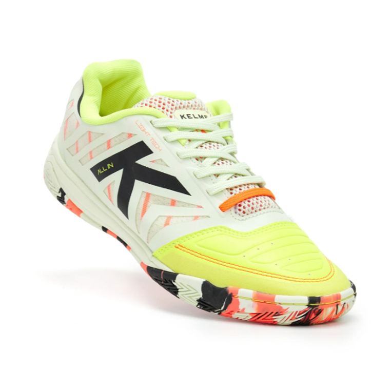 Zapatillas Futsal All In Lima y Verde Kelme 3