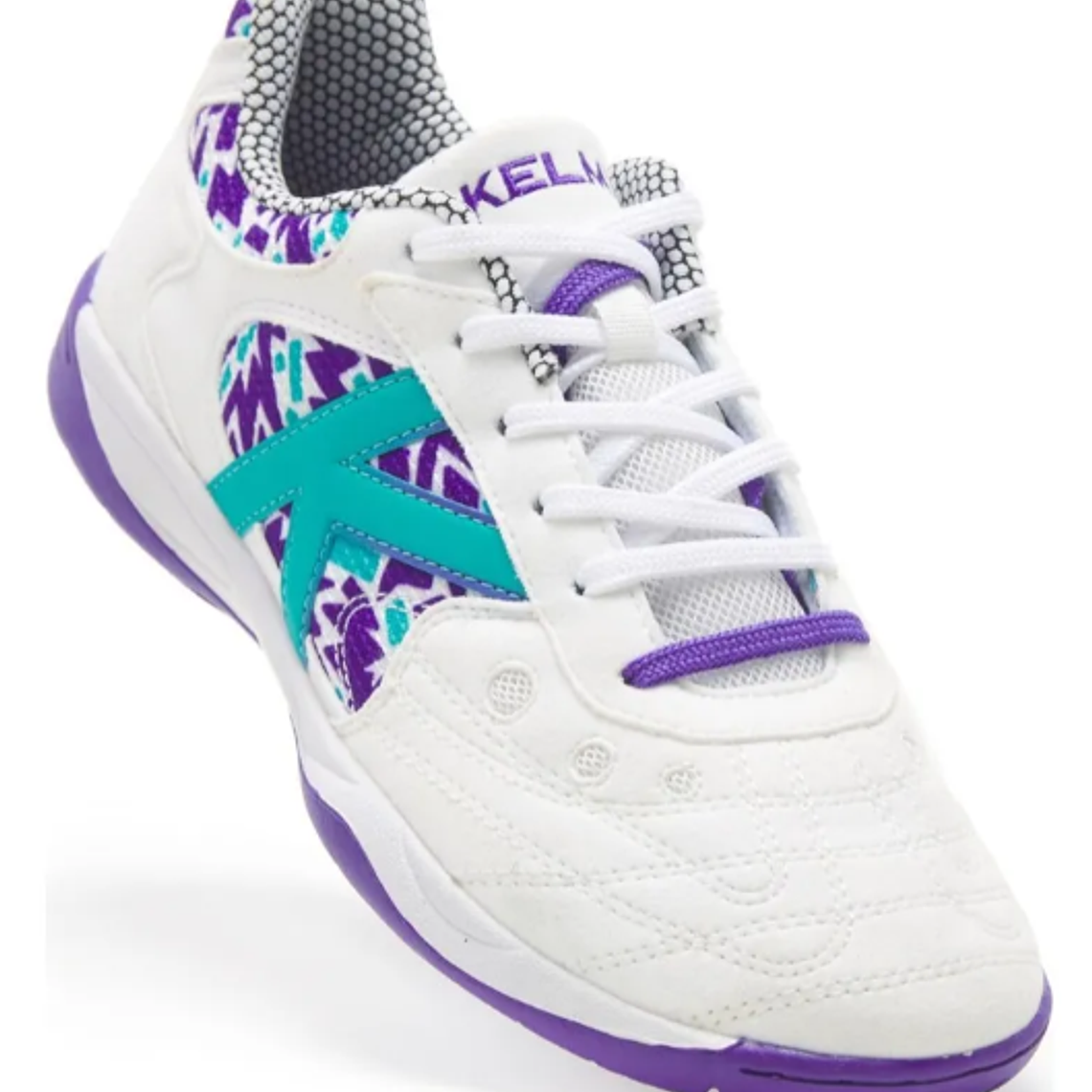 Zapatillas Futsal Indoor Copa Blanco Violeta Kelme 3