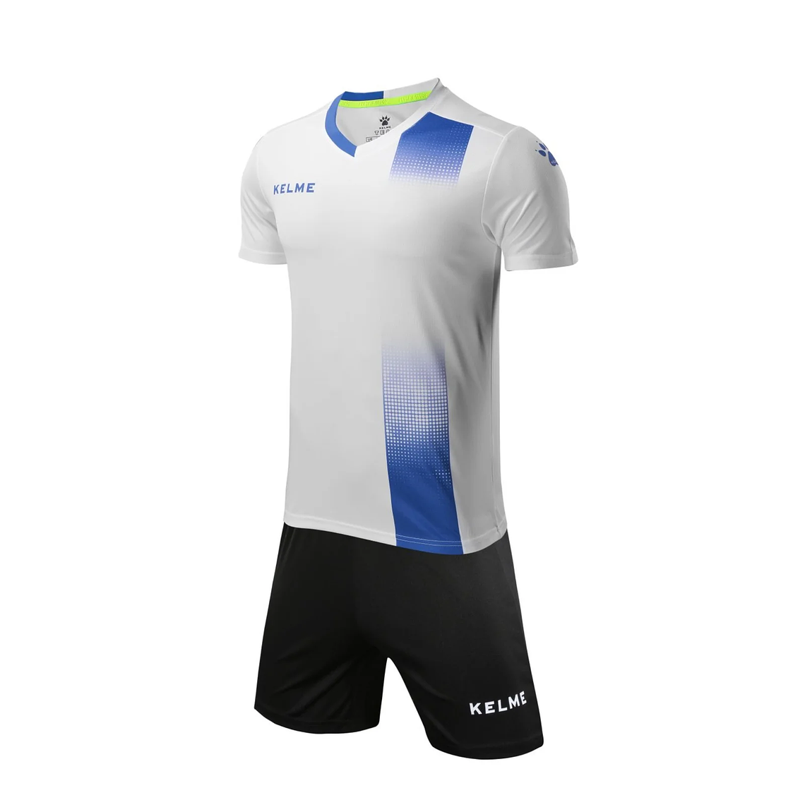 Indumentaria de Fútbol Alicante Blanco Azul Kelme 1