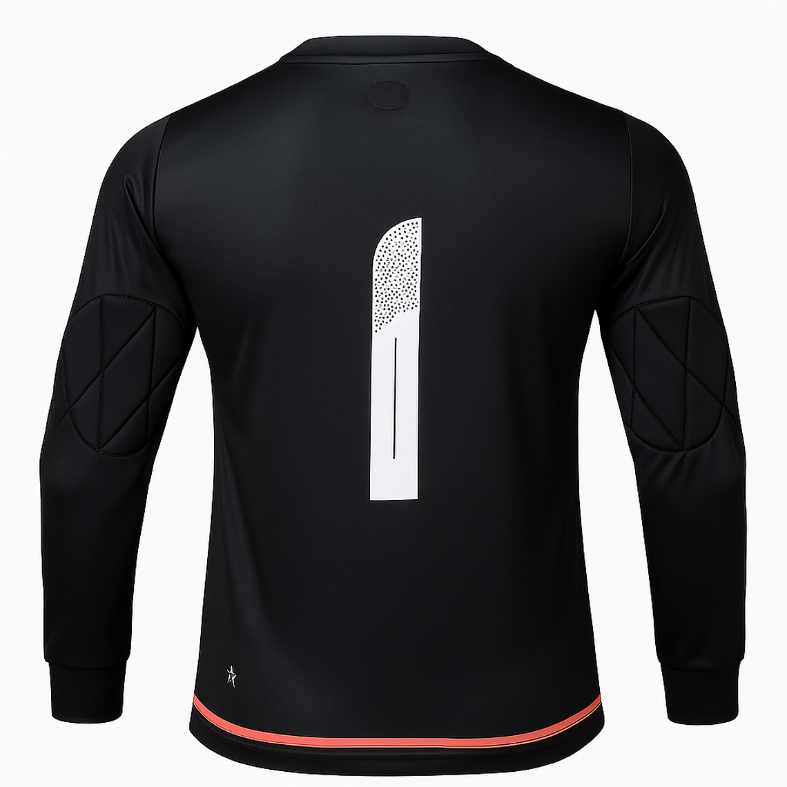 POLERA DE ARQUERO CARSO COLOR NEGRO  2