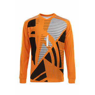 POLERA DE ARQUERO CARSO COLOR NARANJO 