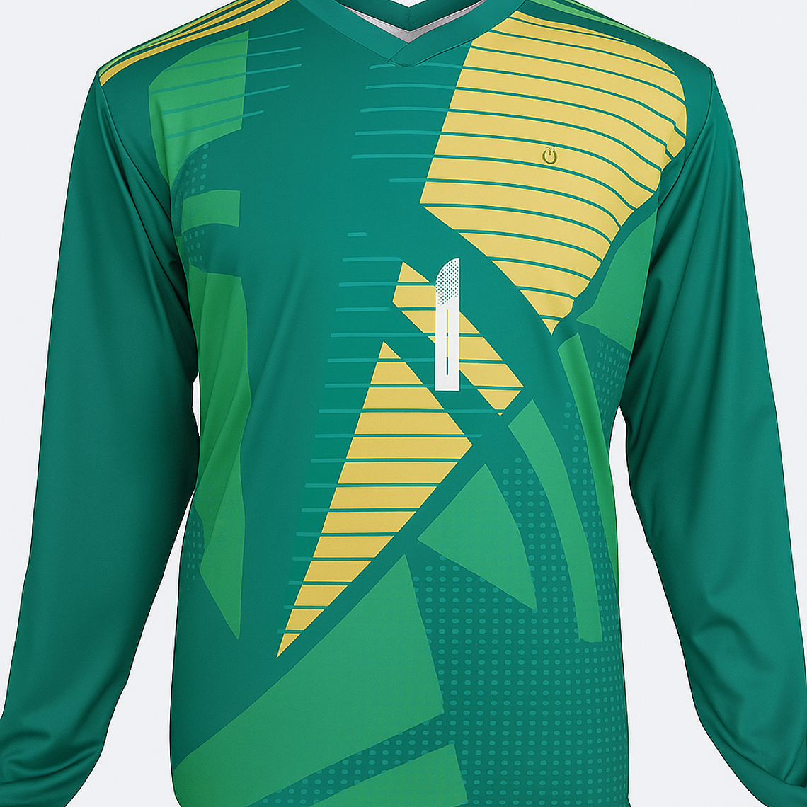 POLERA DE ARQUERO CARSO COLOR VERDE  1