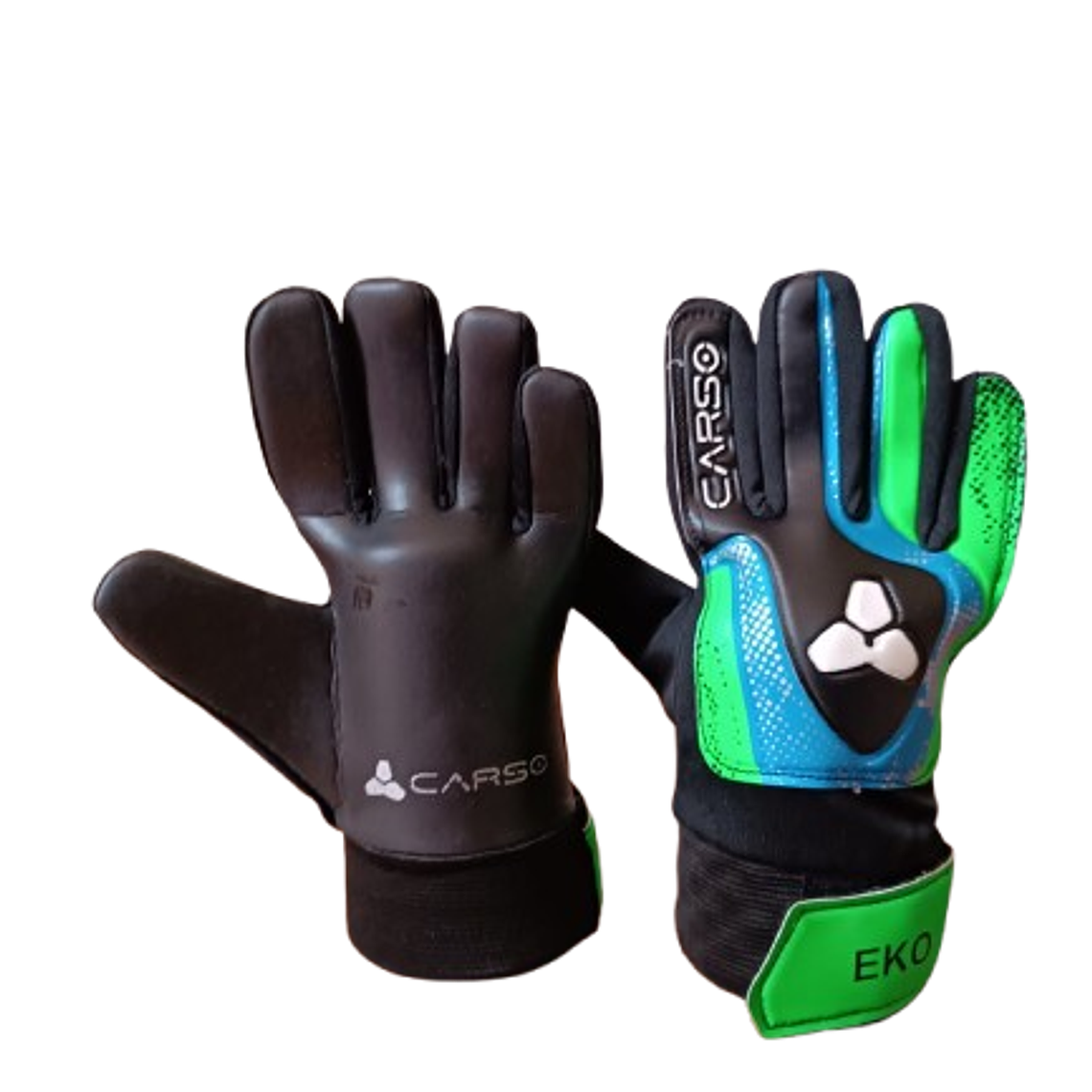 GUANTES DE ARQUERO CARSO MODELO EKO AZUL  1