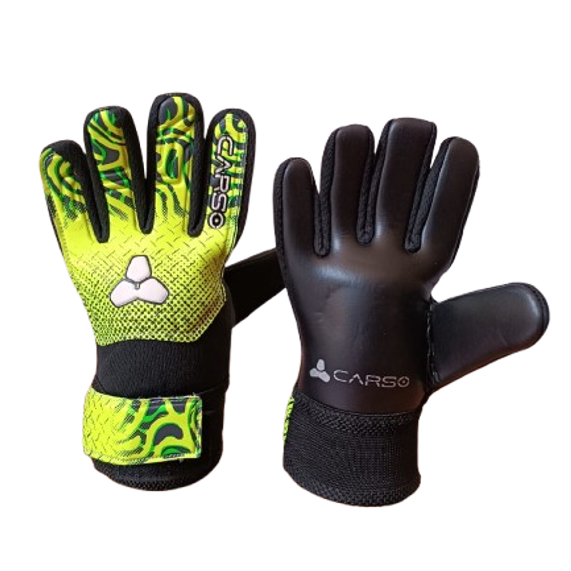 GUANTES DE ARQUERO CARSO MODELO EKO AMARILLO  1