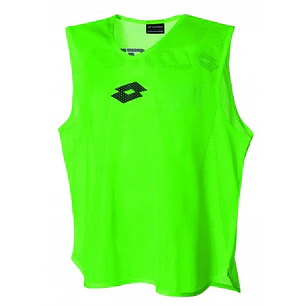 petos entrenamiento Lotto junior VERDE MANZANA  X 6