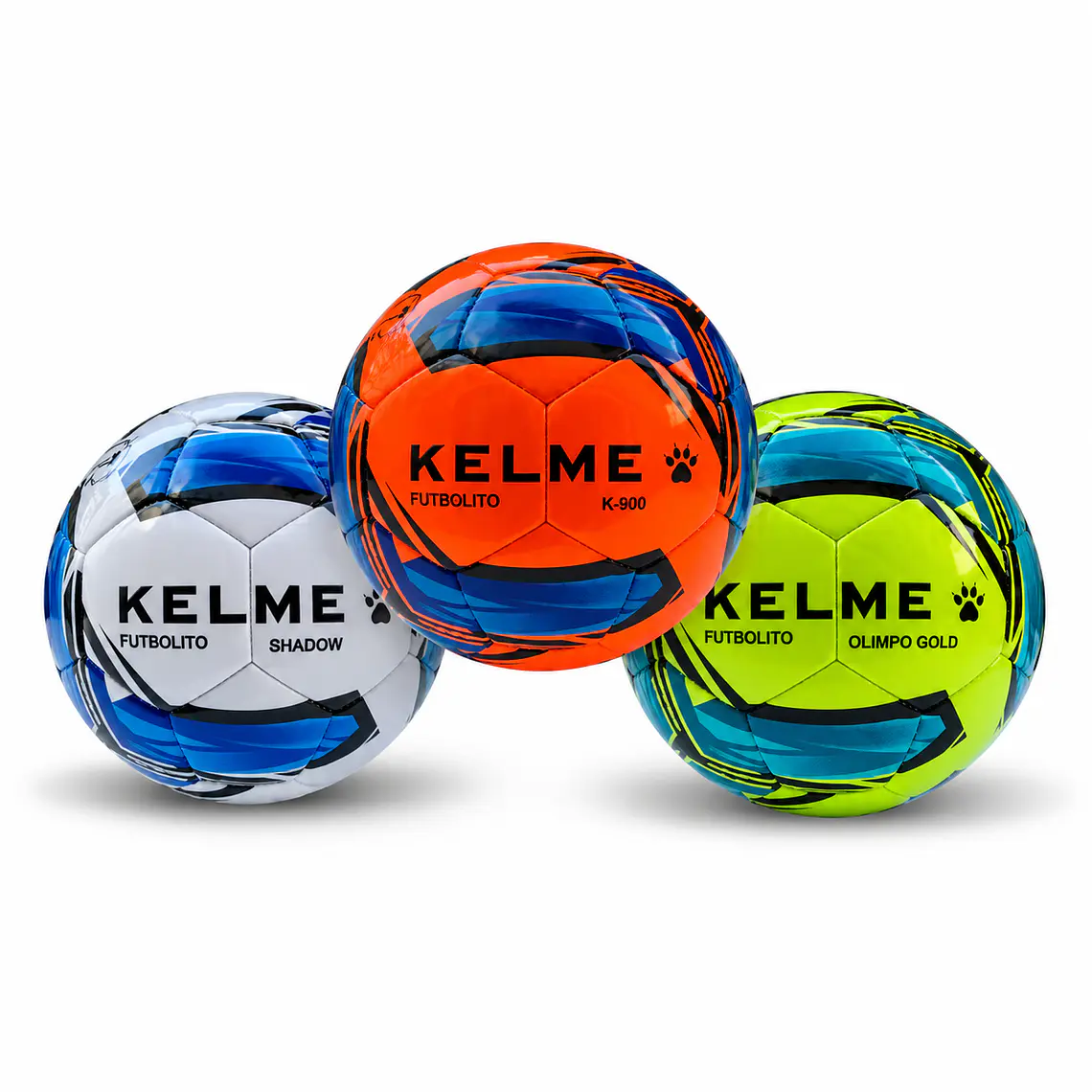 TRIOPACK DE BALONES DE FUTBOLITO KELME 1
