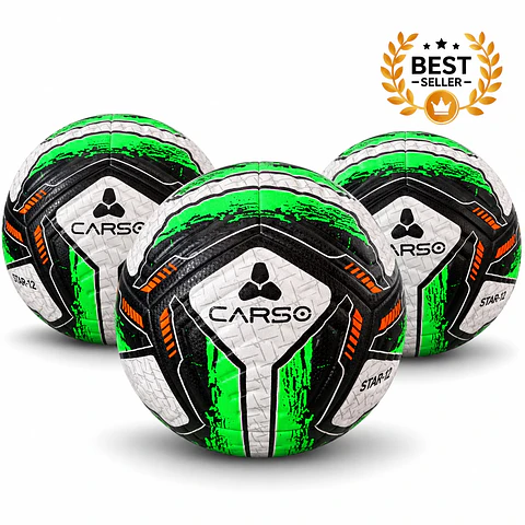 BALON FUTBOL CARSO STAR #5 X 3