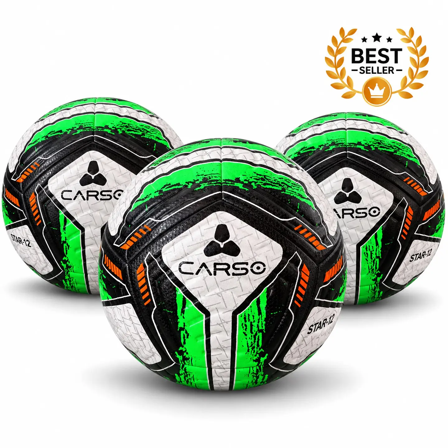 BALON FUTBOL CARSO STAR #5 X 3 1