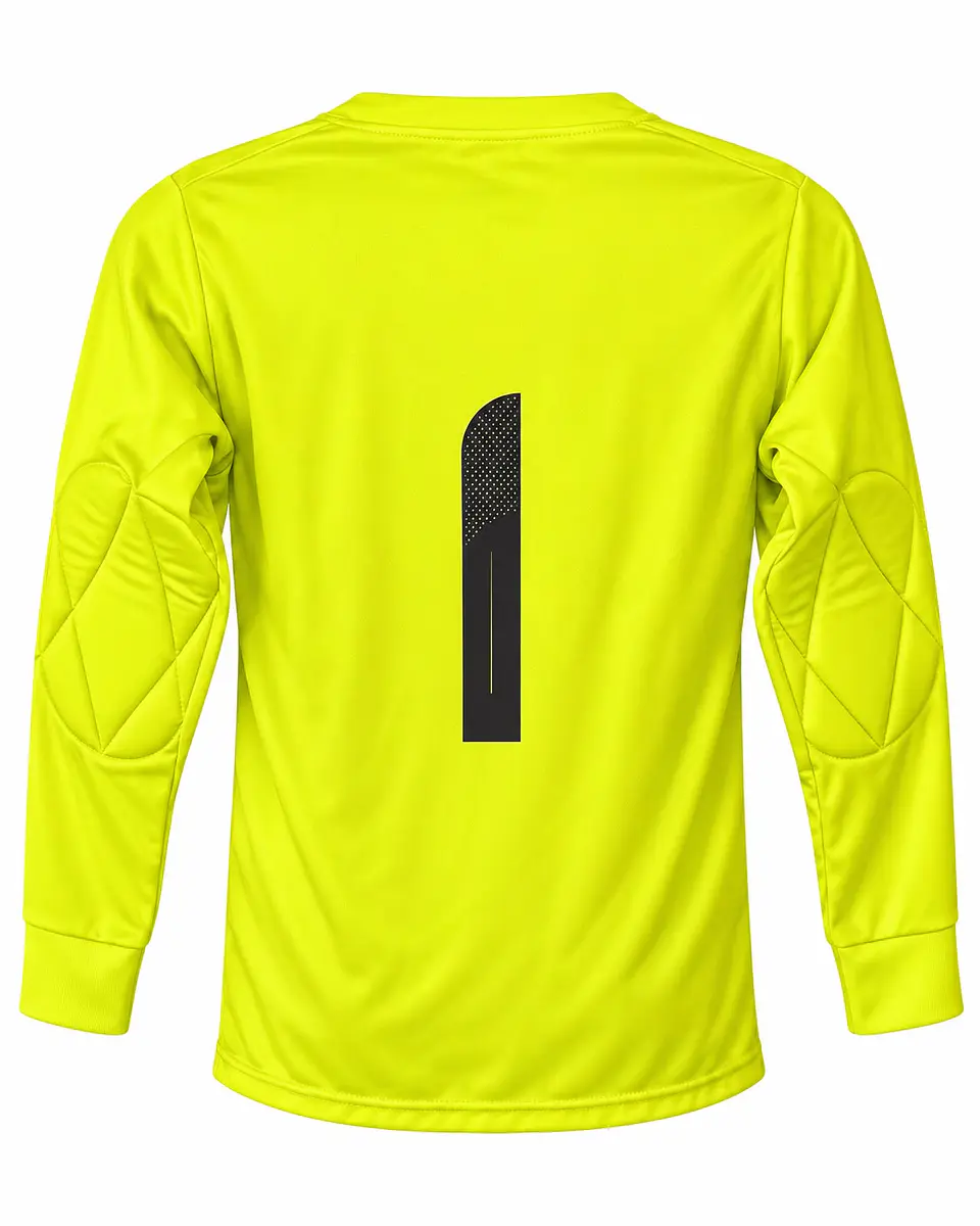POLERA DE ARQUERO CARSO COLOR AMARILLO  2