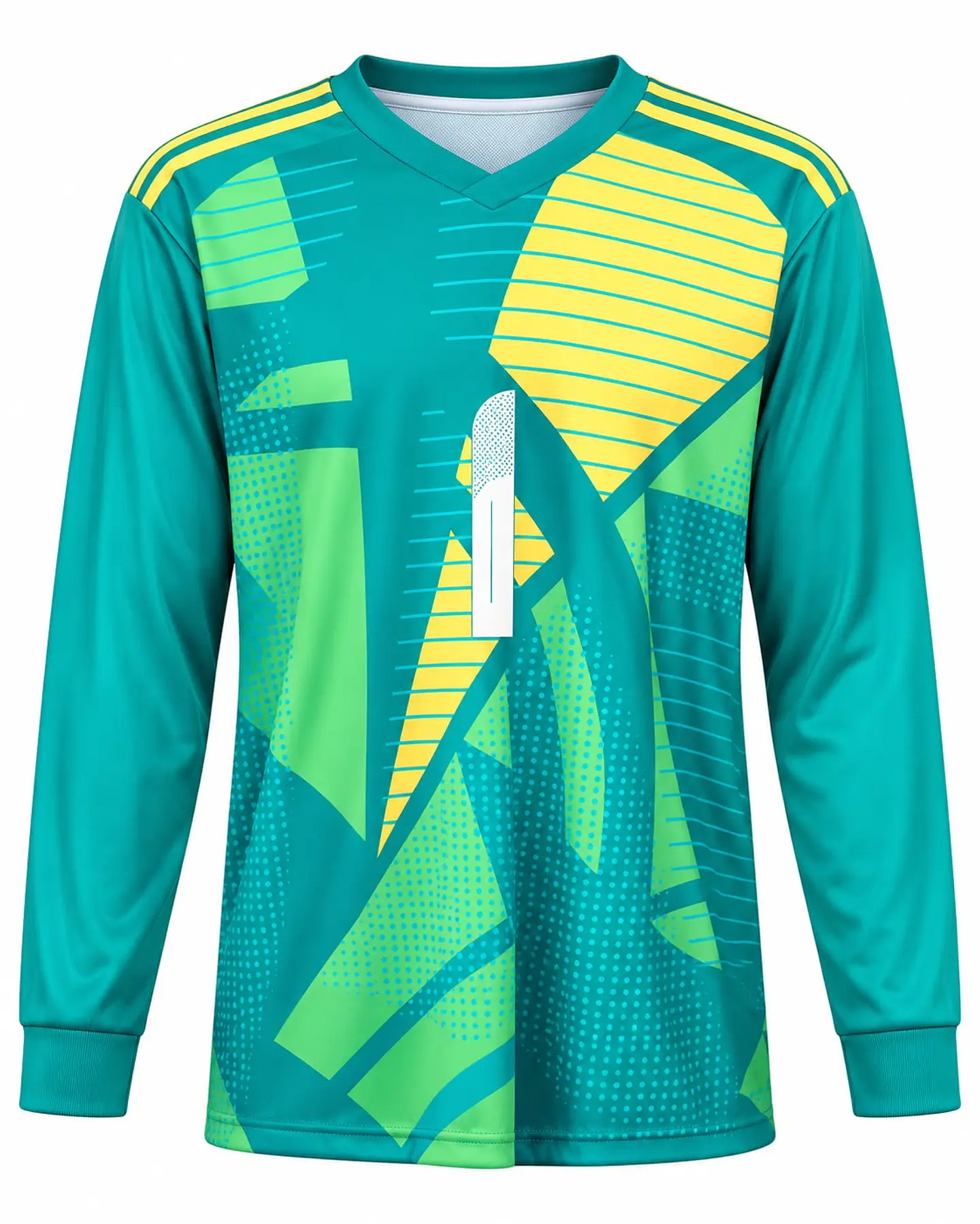 POLERA DE ARQUERO CARSO COLOR VERDE  1
