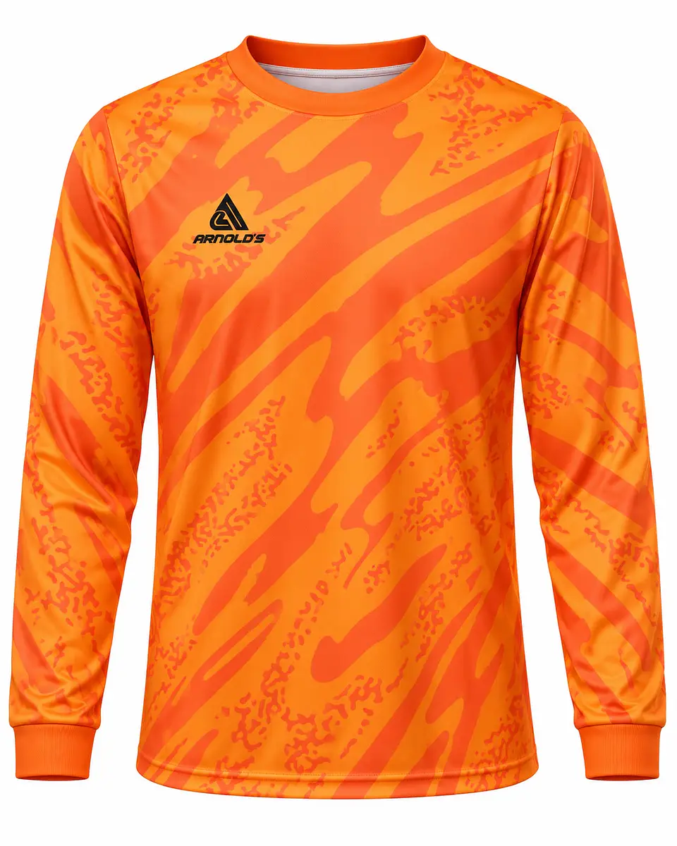 POLERA DE ARQUERO CARSO COLOR NARANJO  1