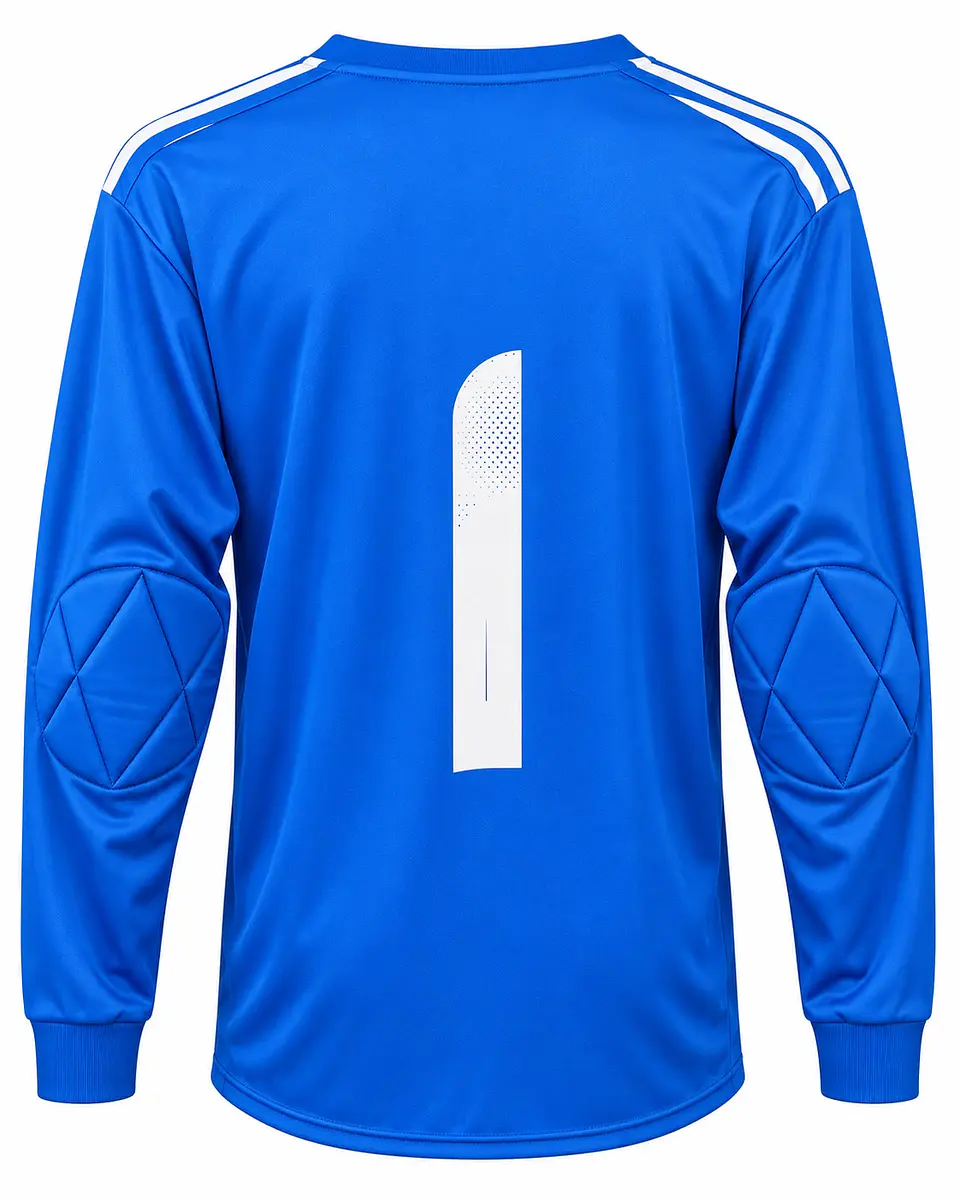 POLERA DE ARQUERO CARSO COLOR AZUL ROYAL  2