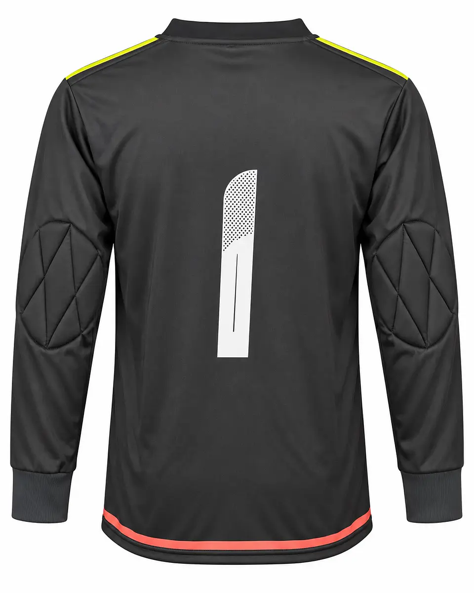 POLERA DE ARQUERO CARSO COLOR NEGRO  2