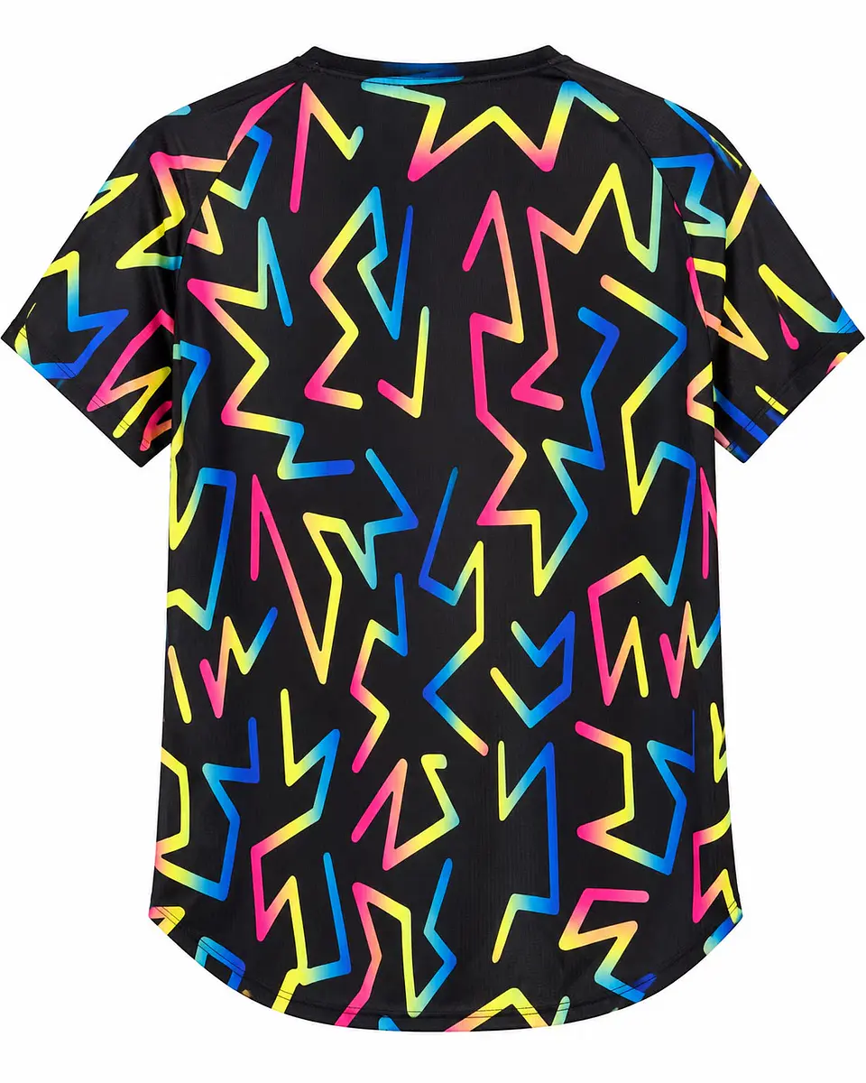 POLERA TTIHONE NEGRO MULTICOLOR 2