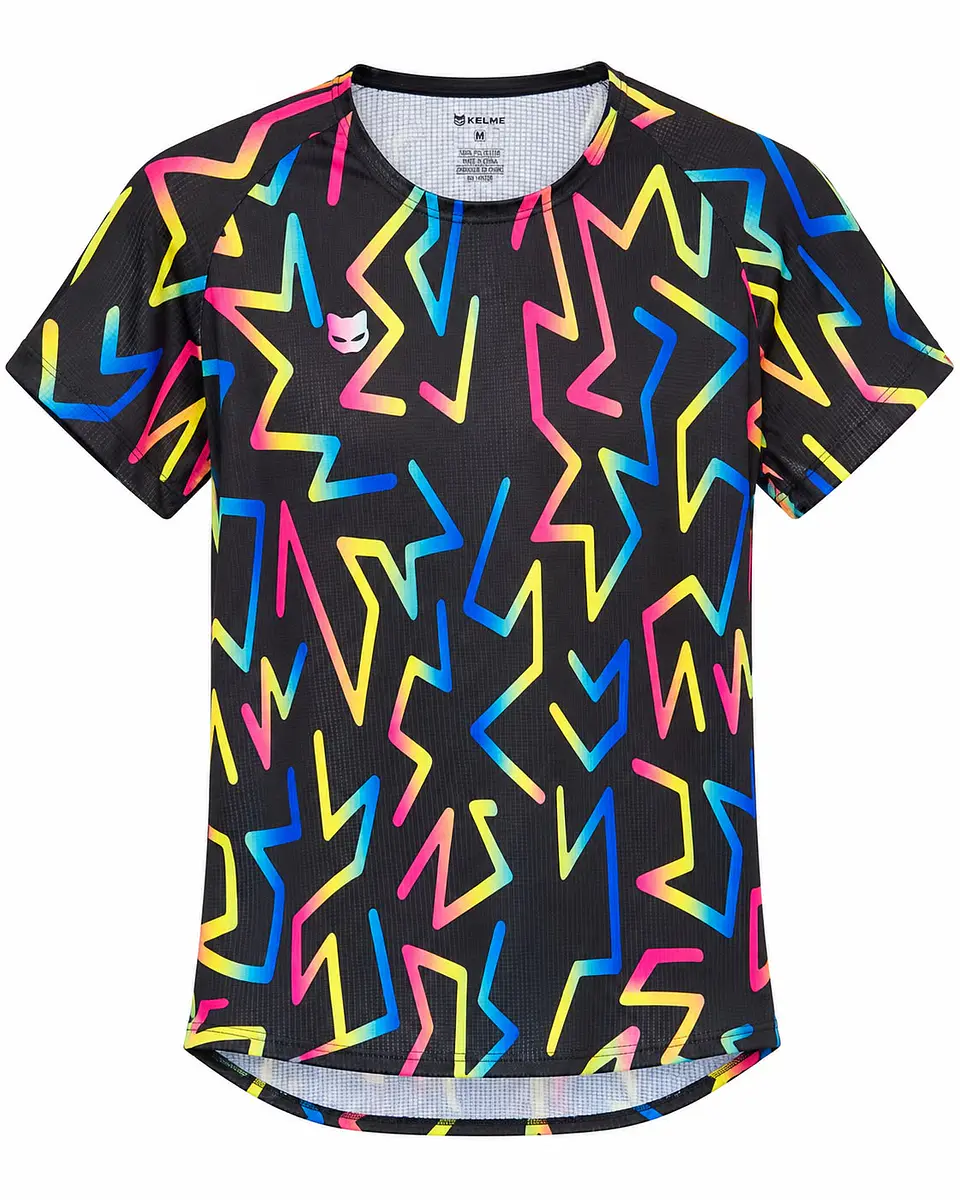 POLERA TTIHONE NEGRO MULTICOLOR 1