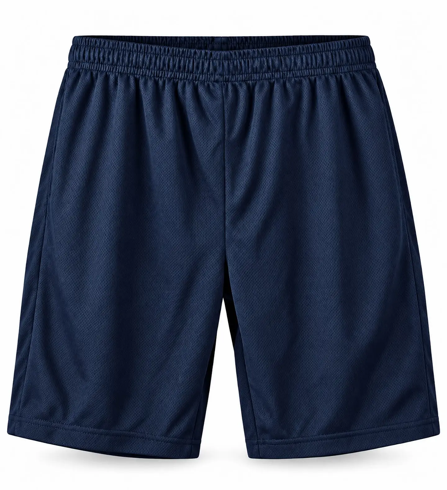 SHORT DE ENTRENAMIENTO POLIESTER AZUL OSCURO  1