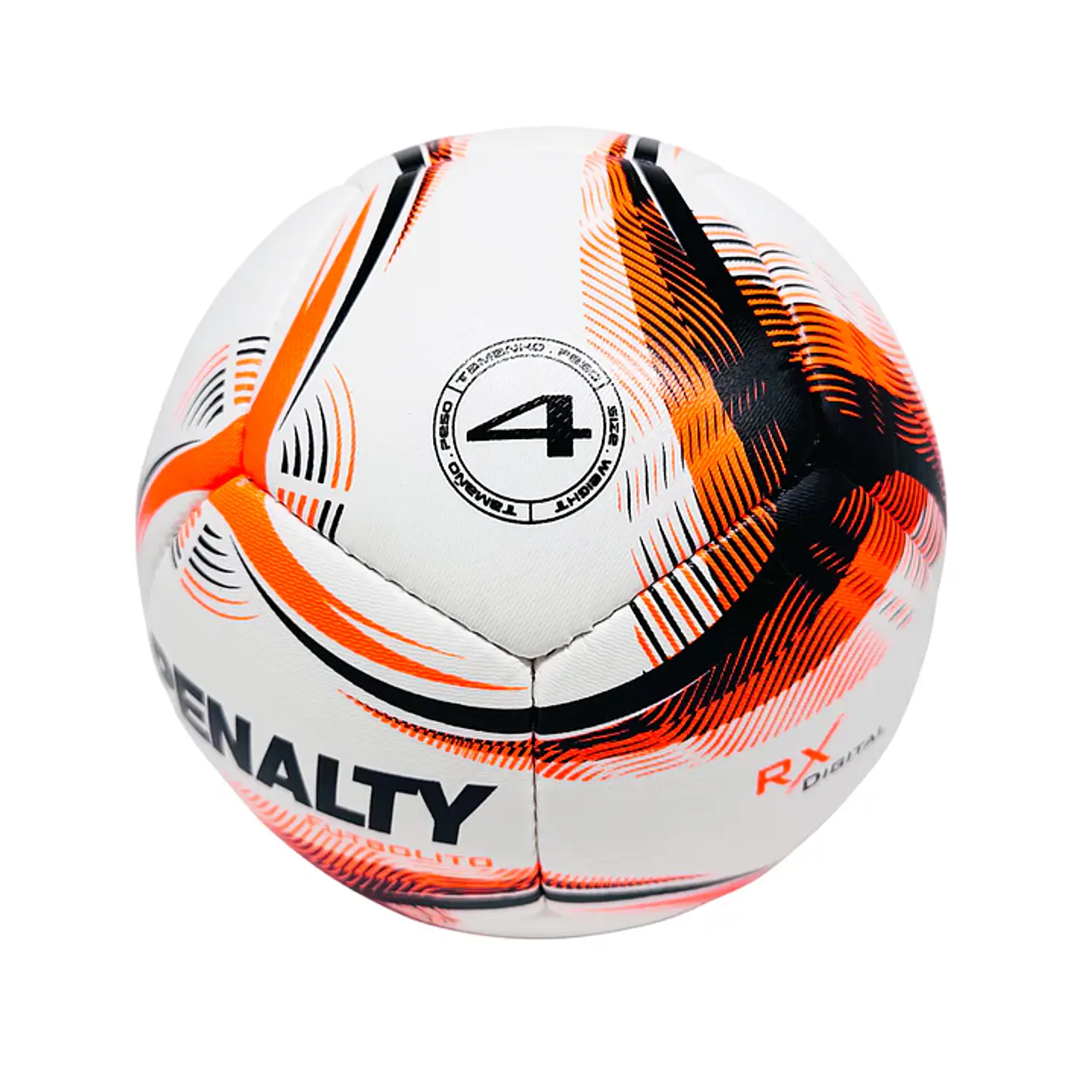 Balón de Futbolito Penalty RX Digital XXVI NARANJO N°4 4
