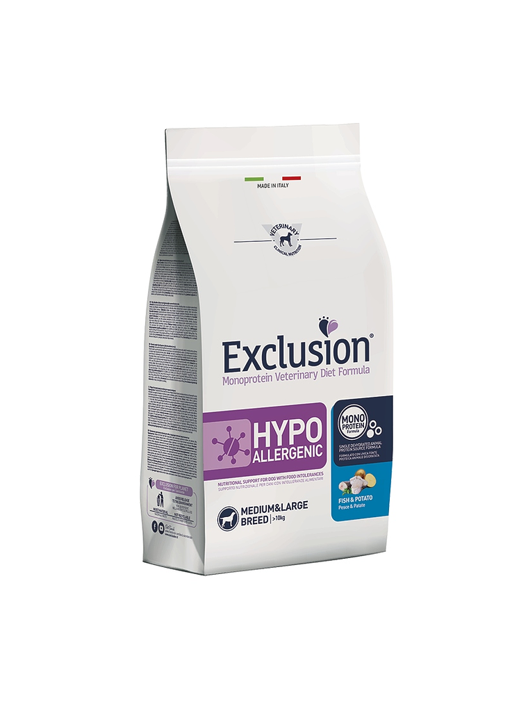 Exclusion Diet Hipoalergénica Peixe & Batata 12Kg 1