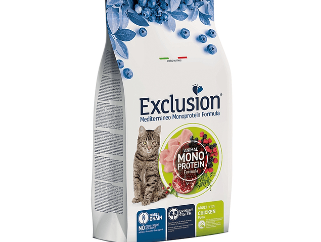 Exclusion Noble Grain Frango Gato Adulto 1,5Kg