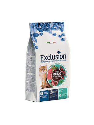 Exclusion Noble Grain Atum Gato Esterilizado 1,5Kg